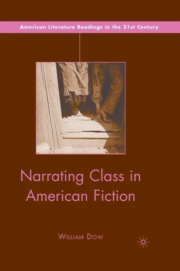 Cover of Narrating Class in American Fiction