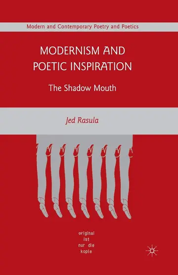 Cover of Modernism and Poetic Inspiration