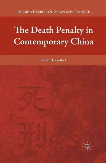 Cover of The Death Penalty in Contemporary China
