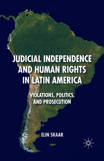 Cover of Judicial Independence and Human Rights in Latin America