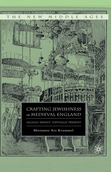 Cover of Crafting Jewishness in Medieval England