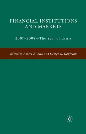 Cover of Financial Institutions and Markets