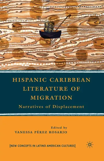 Cover of Hispanic Caribbean Literature of Migration