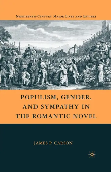 Cover of Populism, Gender, and Sympathy in the Romantic Novel