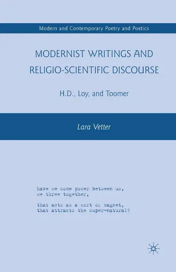 Cover of Modernist Writings and Religio-scientific Discourse