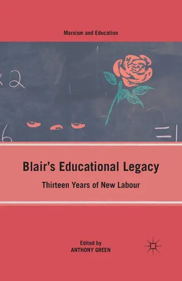 Cover of Blair’s Educational Legacy
