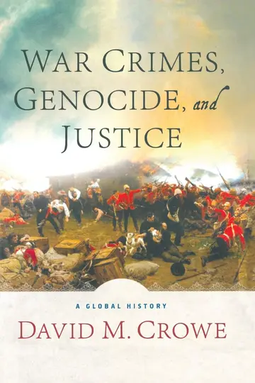 Cover of War Crimes, Genocide, and Justice