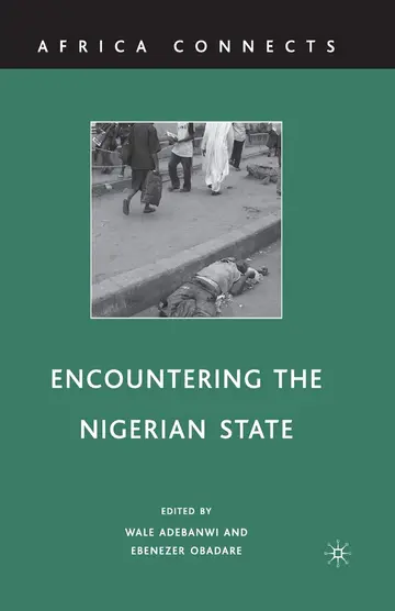 Cover of Encountering the Nigerian State