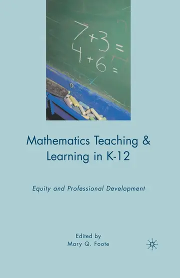 Cover of Mathematics Teaching and Learning in K-12