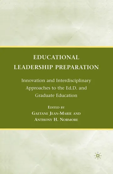 Cover of Educational Leadership Preparation