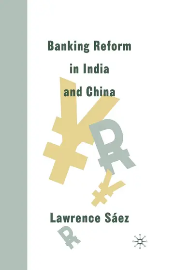 Cover of Banking Reform in India and China
