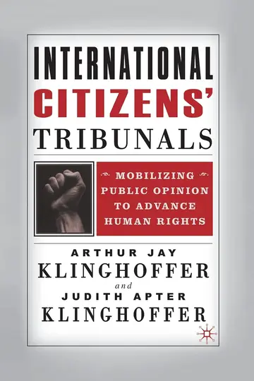 Cover of International Citizens' Tribunals