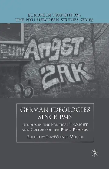 Cover of German Ideologies Since 1945