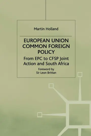 Cover of European Union Common Foreign Policy