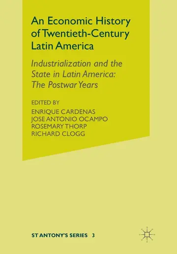 Cover of An Economic History of Twentieth-Century Latin America