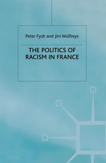 Cover of The Politics of Racism in France