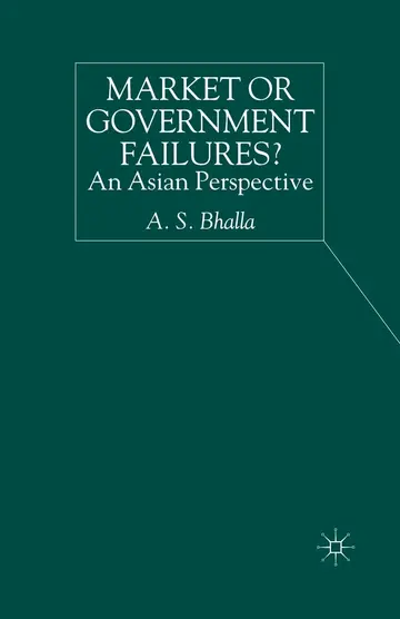 Cover of Market or Government Failures?