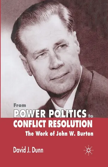 Cover of From Power Politics to Conflict Resolution