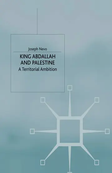Cover of King Abdallah and Palestine