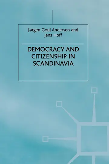 Cover of Democracy and Citizenship in Scandinavia