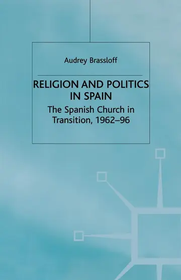 Cover of Religion and Politics in Spain
