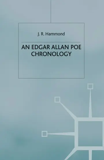 Cover of An Edgar Allan Poe Chronology