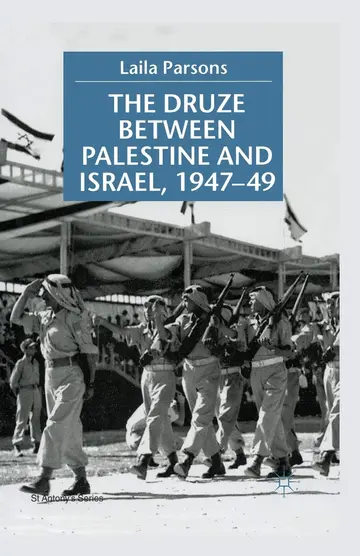 Cover of The Druze between Palestine and Israel 1947–49