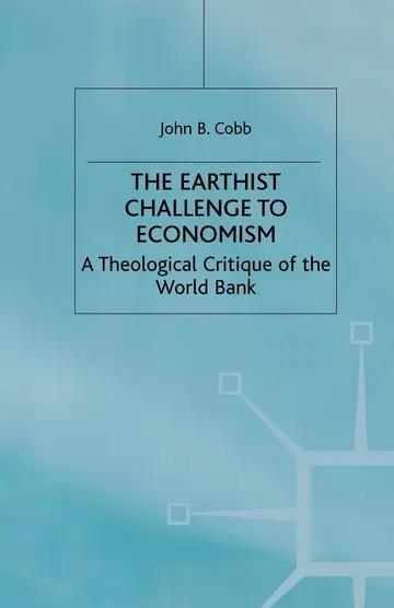 Cover of The Earthist Challenge to Economism