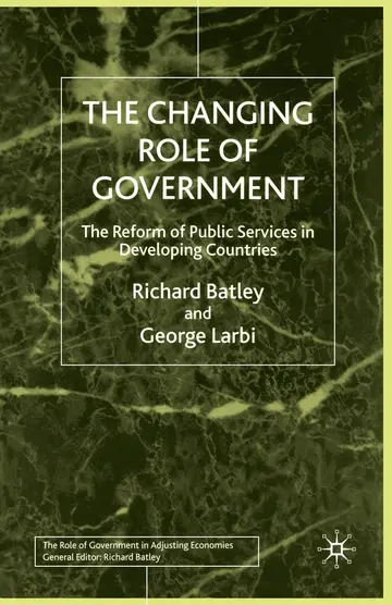 Cover of The Changing Role of Government