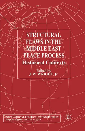 Cover of Structural Flaws in the Middle East Process