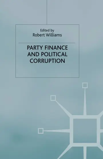 Cover of Party Finance and Political Corruption