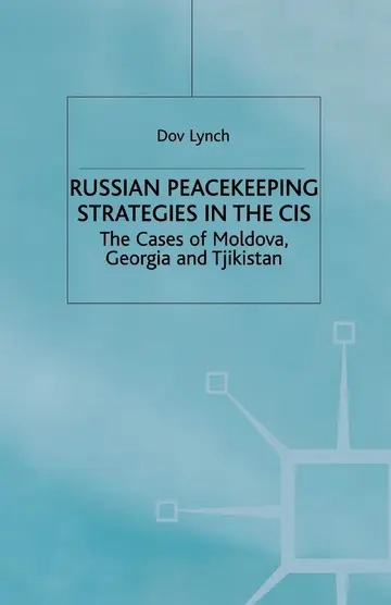 Cover of Russian Peacekeeping Strategies in the CIS
