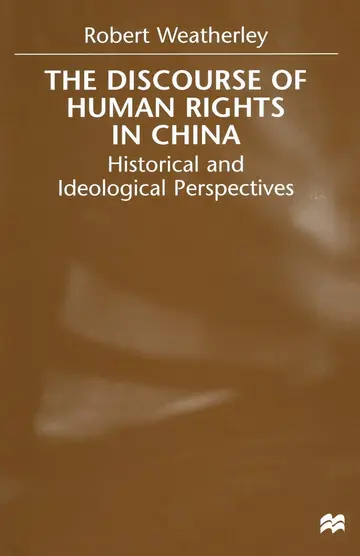 Cover of The Discourse of Human Rights in China