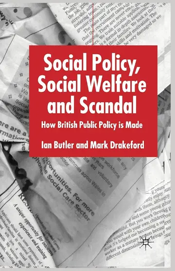 Cover of Social Policy, Social Welfare and Scandal
