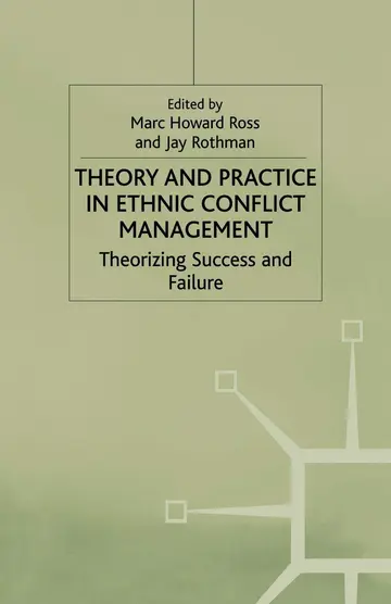 Cover of Theory and Practice in Ethnic Conflict Management