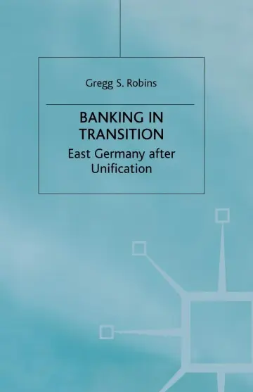 Cover of Banking in Transition
