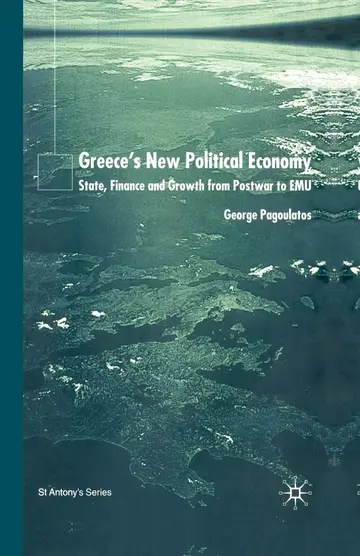 Cover of Greece’s New Political Economy