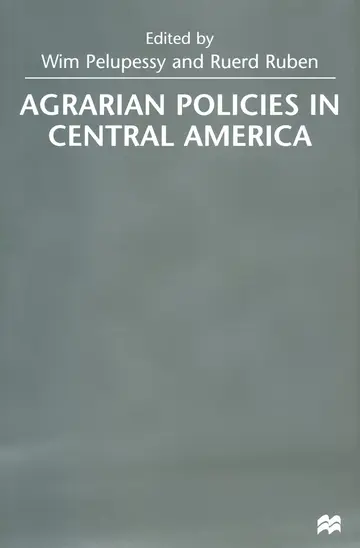 Cover of Agrarian Policies in Central America