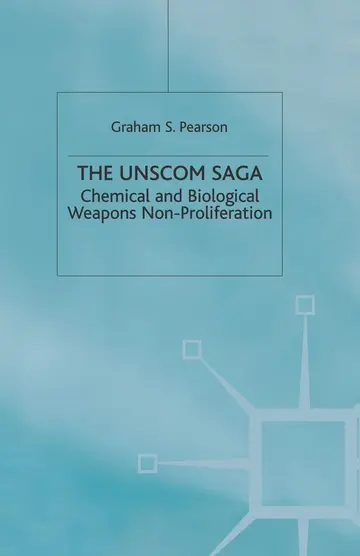 Cover of The UNSCOM Saga