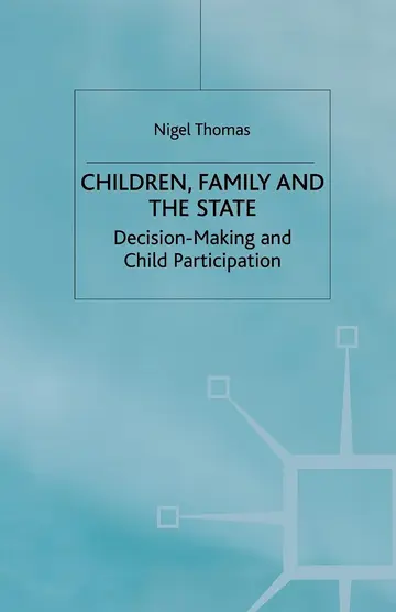 Cover of Children,Family and the State