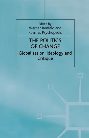Cover of The Politics of Change
