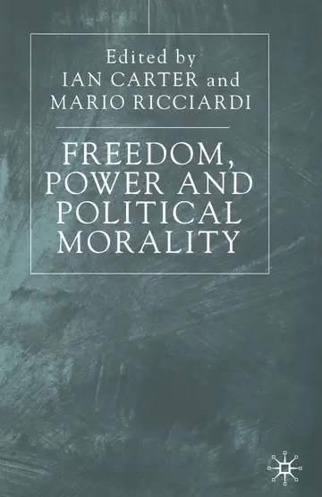 Cover of Freedom, Power and Political Morality