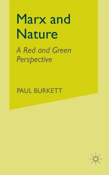 Cover of Marx and Nature