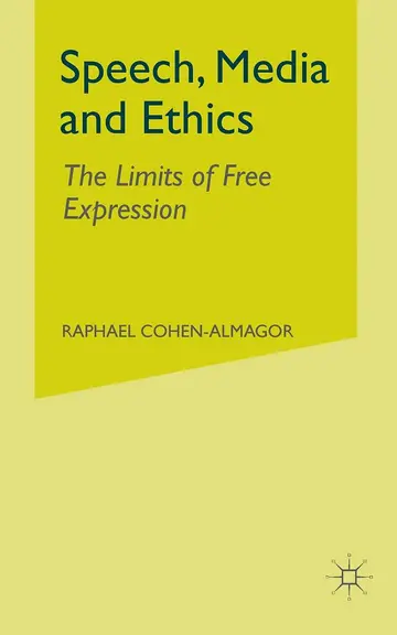 Cover of Speech, Media and Ethics