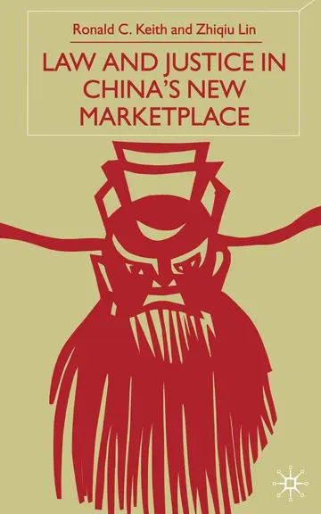 Cover of Law and Justice in China's New Marketplace