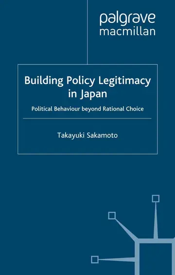 Cover of Building Policy Legitimacy in Japan