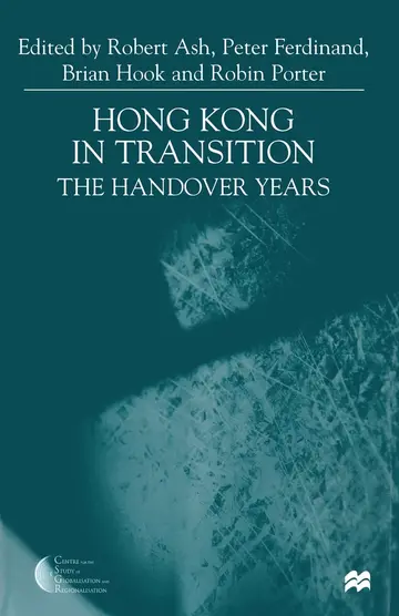 Cover of Hong Kong in Transition