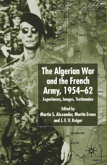 Cover of Algerian War and the French Army 1954-62