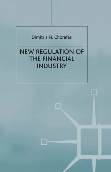 Cover of New Regulation of the Financial Industry