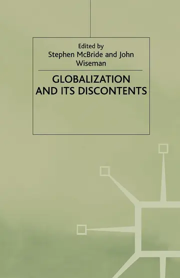 Cover of Globalisation and its Discontents